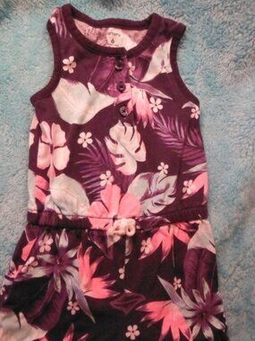 Carter's 6M tropical summer one piece bodysuit